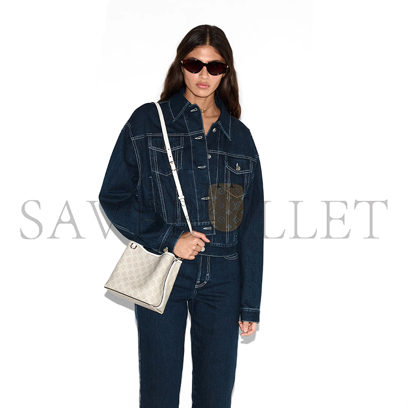 GUCCI GG EMBLEM SMALL BUCKET BAG 815118 (19*18*11cm) GUCCI GG EMBLEM SMALL BUCKET BAG 815118 (19*18*11cm)
